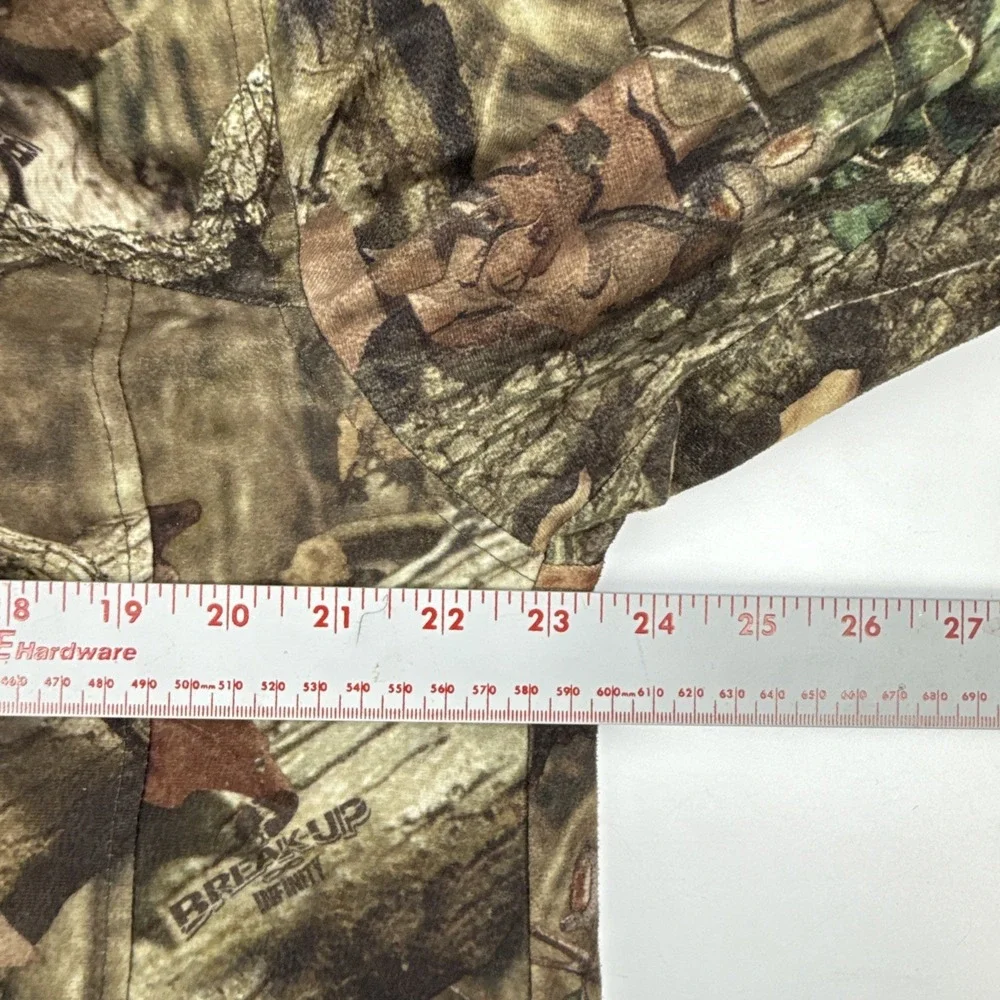 Mossy Oak Break-Up Infinity Full Zip Camo‎ Jacket Hooded L Camouflage Hunting